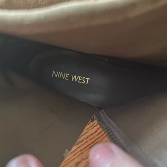 Suede Camel Colored 9 west boots - Picture 5 of 5